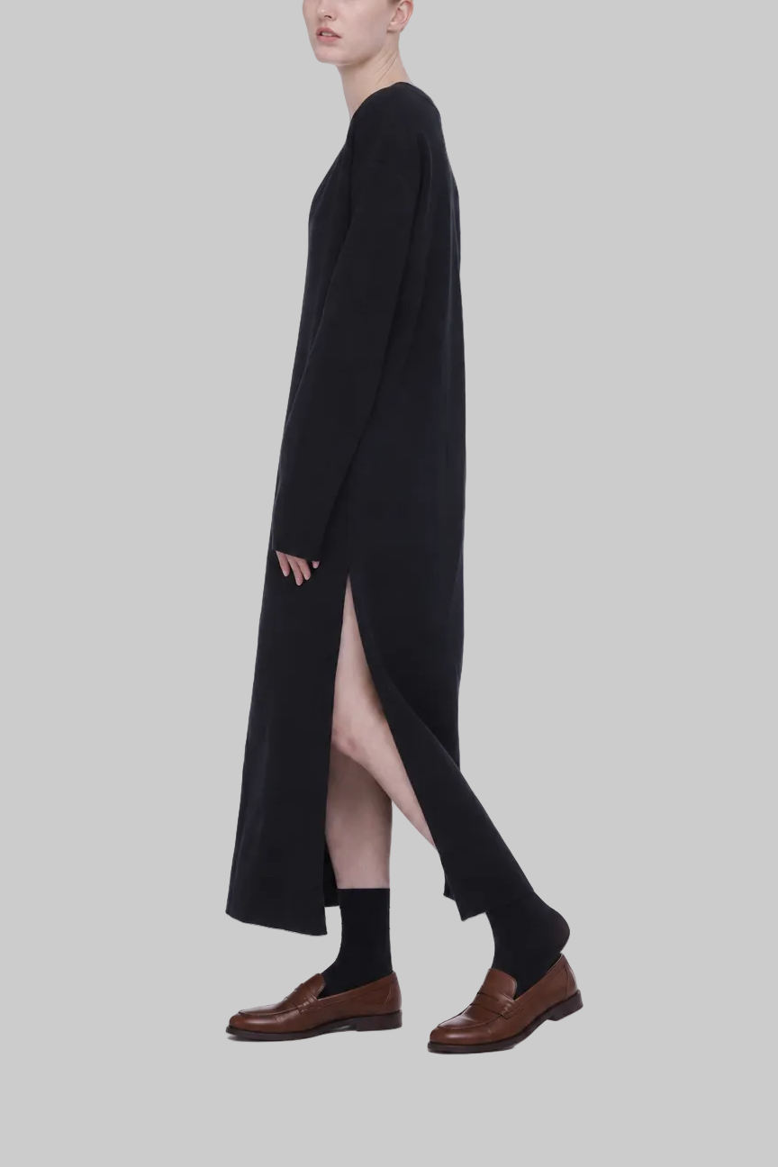 Recycled Cotton Cashmere 2-Way Dress