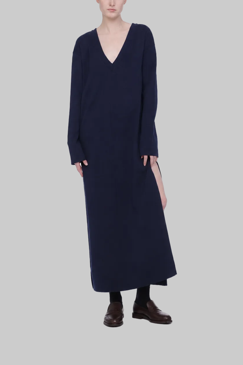 Recycled Cotton Cashmere 2-Way Dress