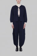 Recycled Cotton Cashmere 2-Way Knit