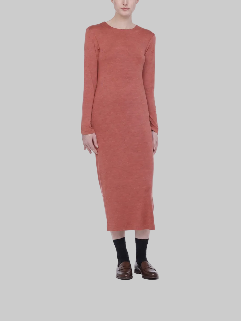 Washable Silk Jersey Relaxed Dress