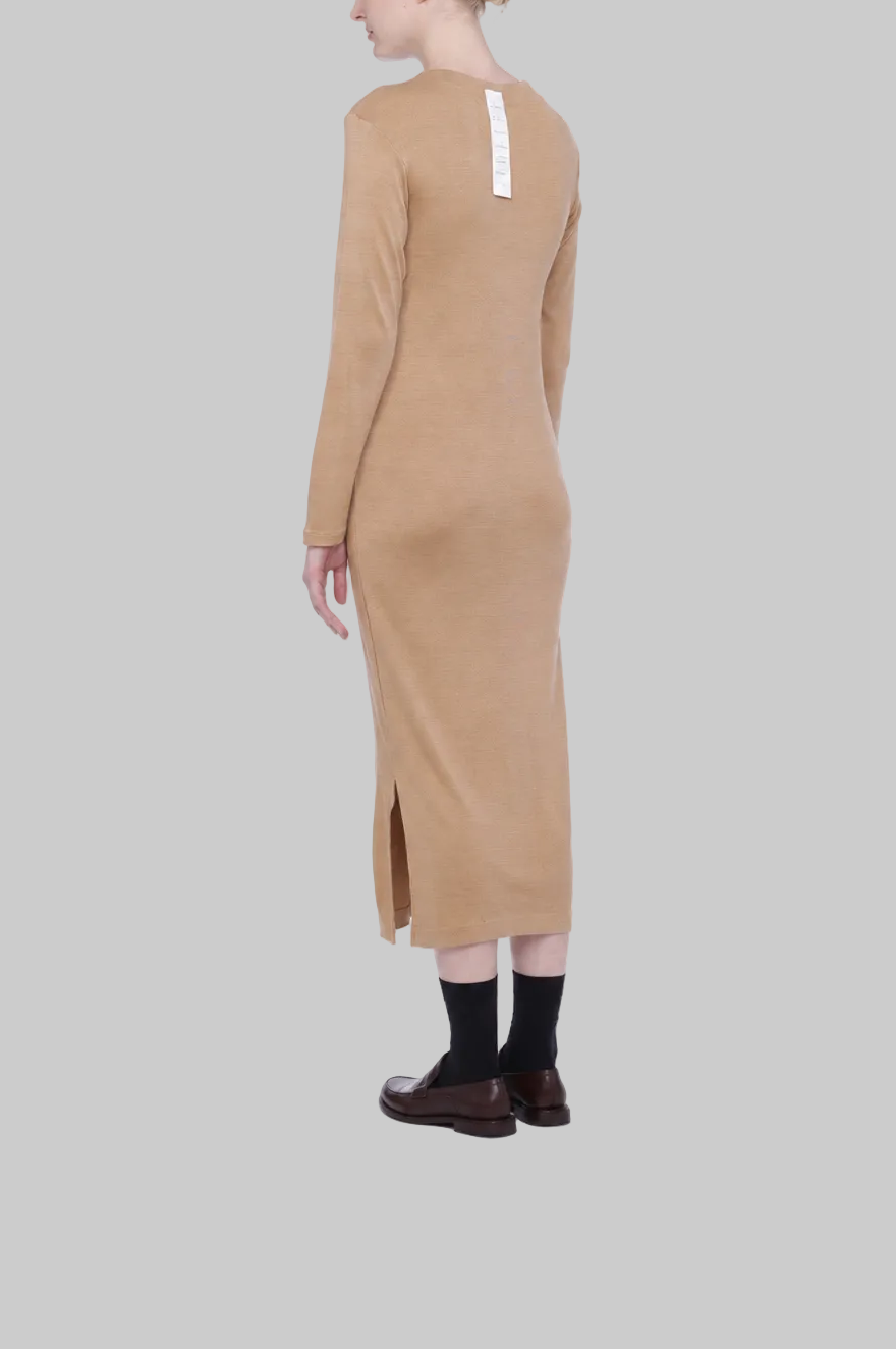 Washable Silk Jersey Relaxed Dress