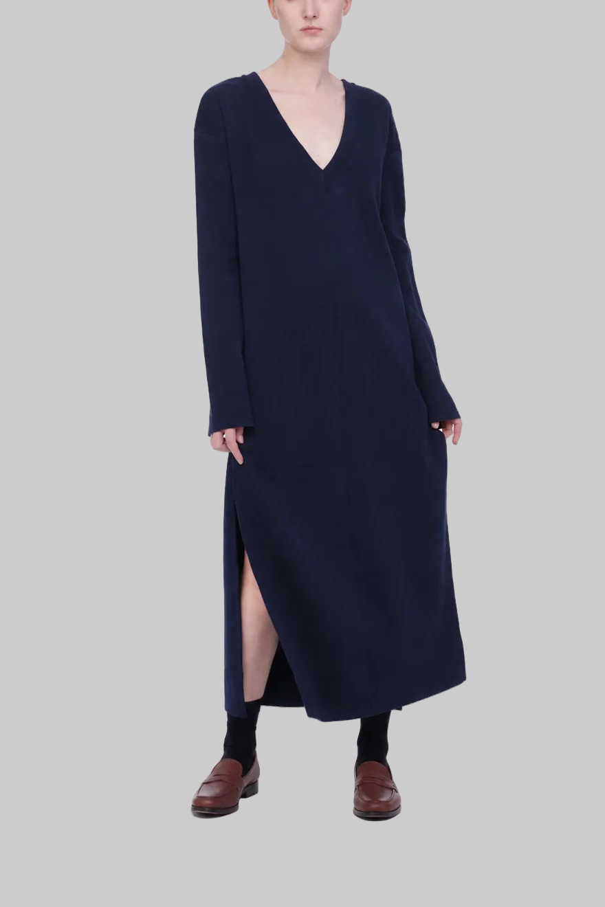 Recycled Cotton Cashmere 2-Way Dress