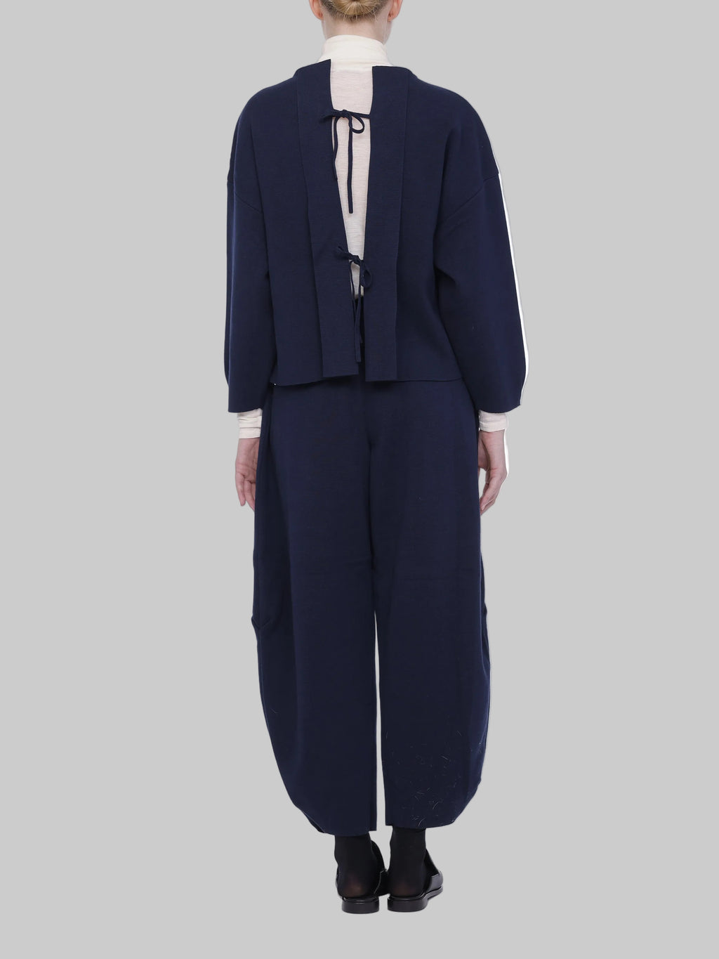 Recycled Cotton Cashmere 2-Way Knit