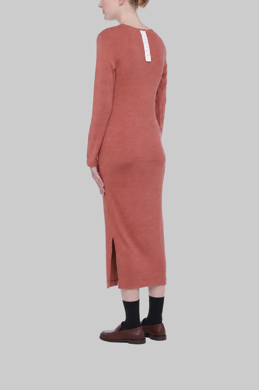 Washable Silk Jersey Relaxed Dress