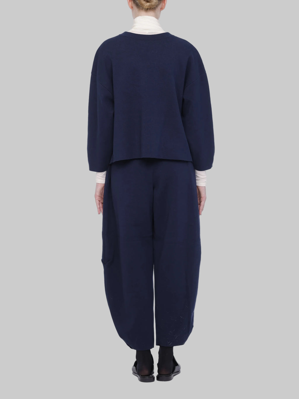 Recycled Cotton Cashmere 2-Way Knit