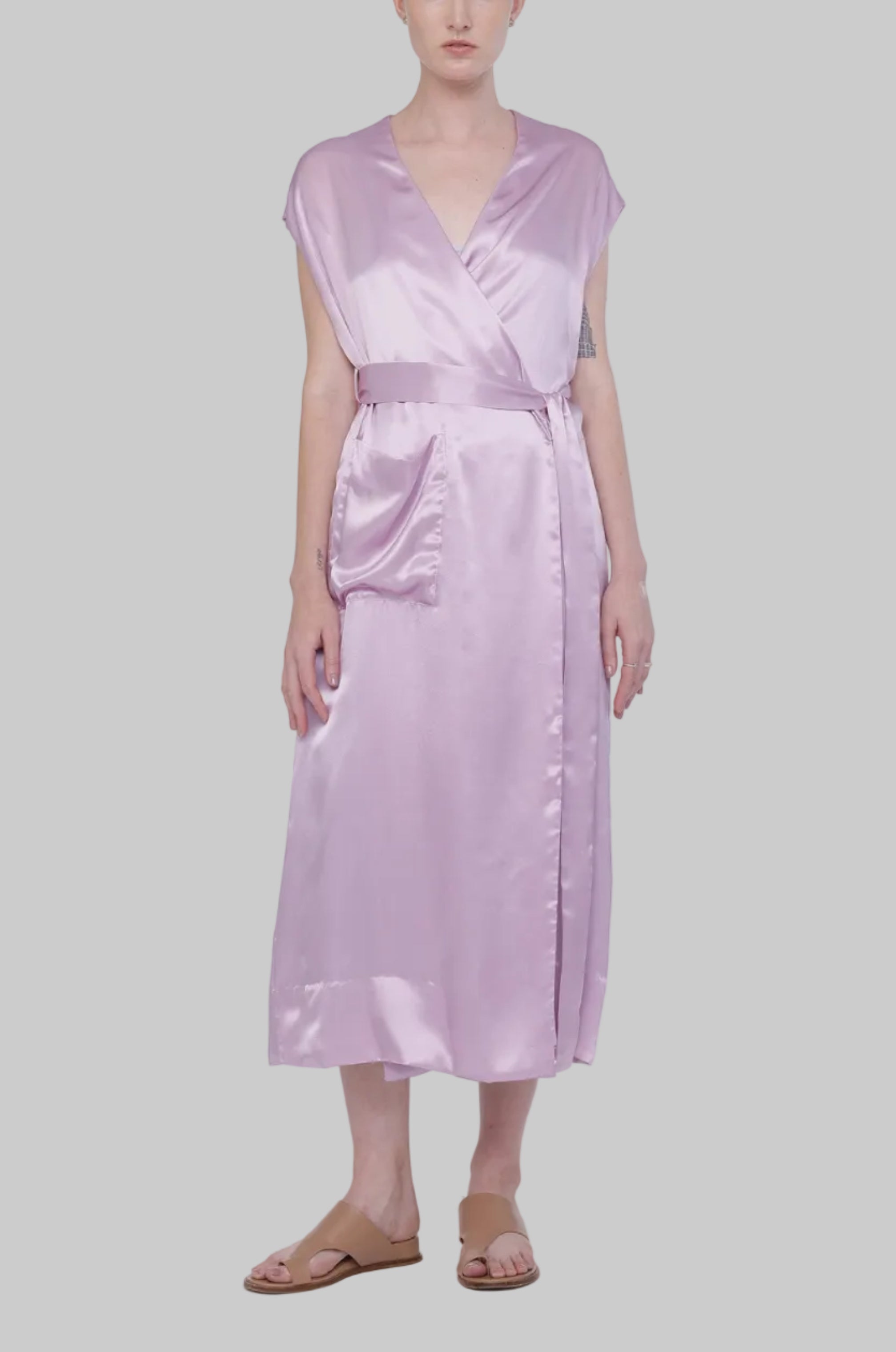 Silk Gown Dress