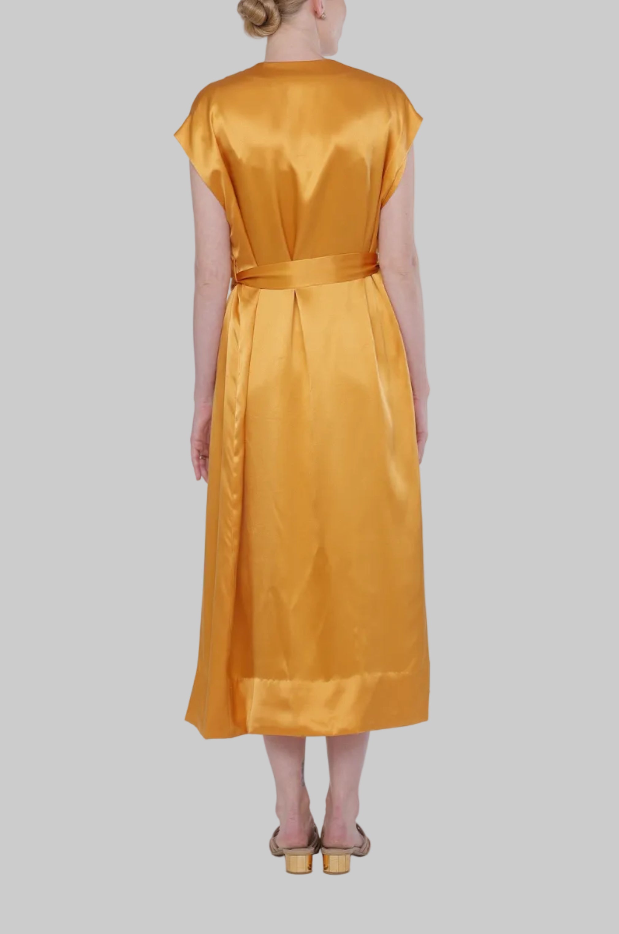 Silk Gown Dress