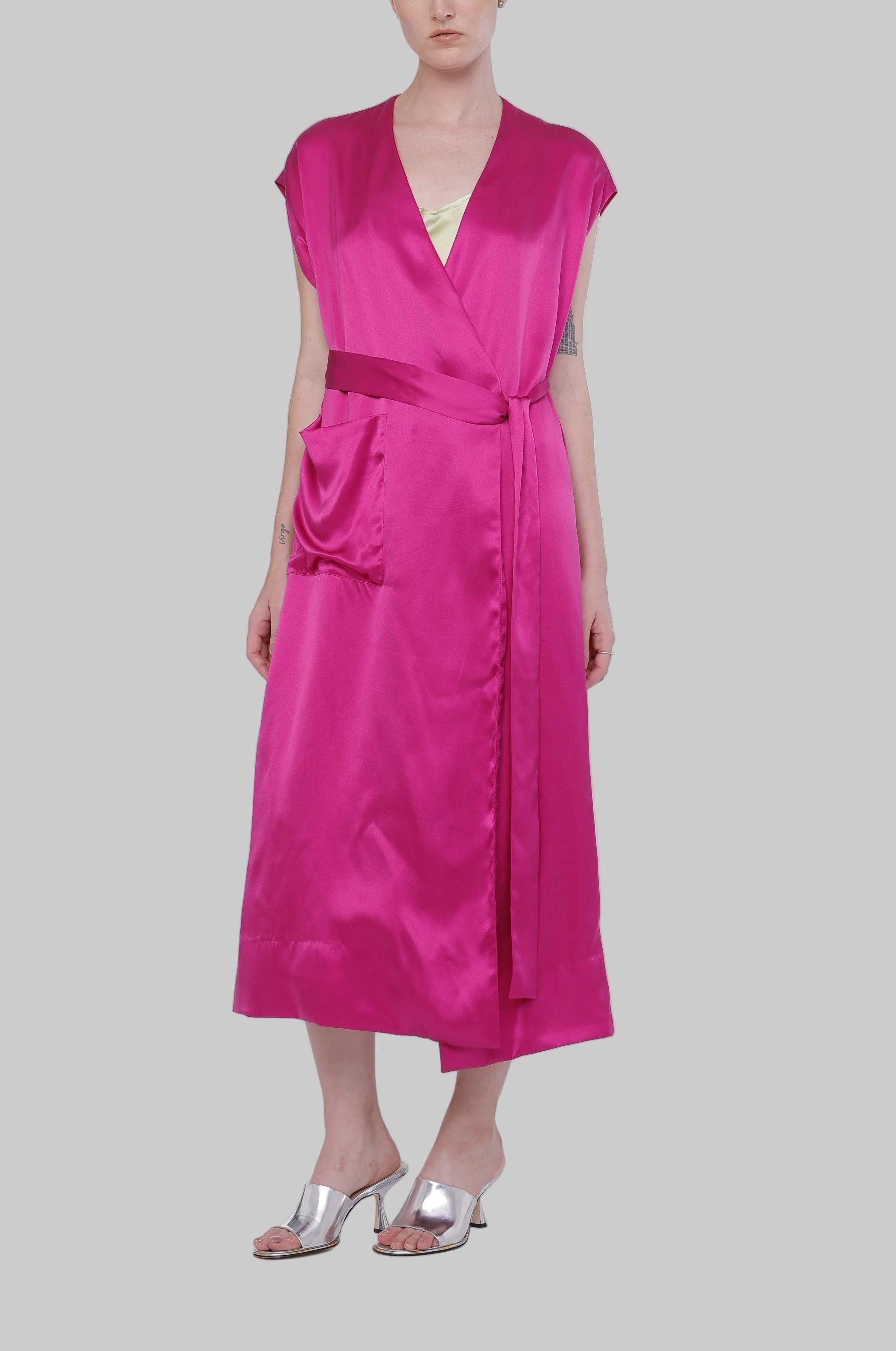 Silk Gown Dress