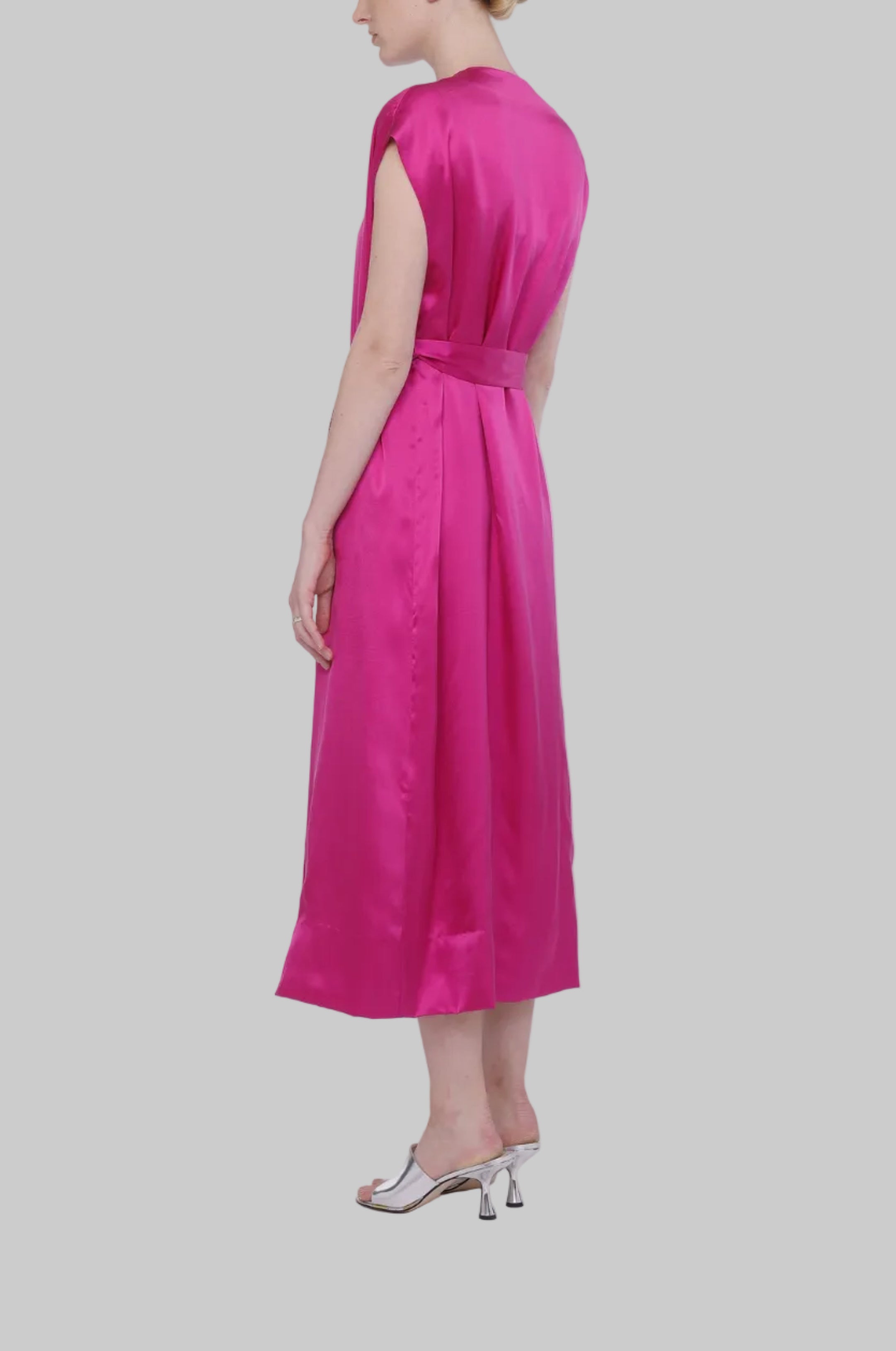 Silk Gown Dress