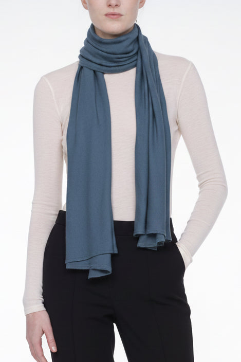 Washable Cashmere Jersey Shawl
